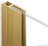 New Trendy Nesta Gold brushed profil poszerzający po stronie ścianki 15 mm złoty szczotkowany PP-0048